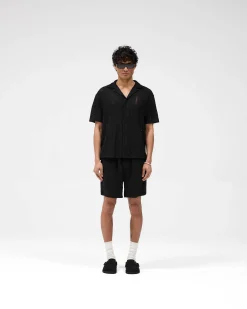 Represent All Over Crochet Shirt - Jet Black><noscript><img width=