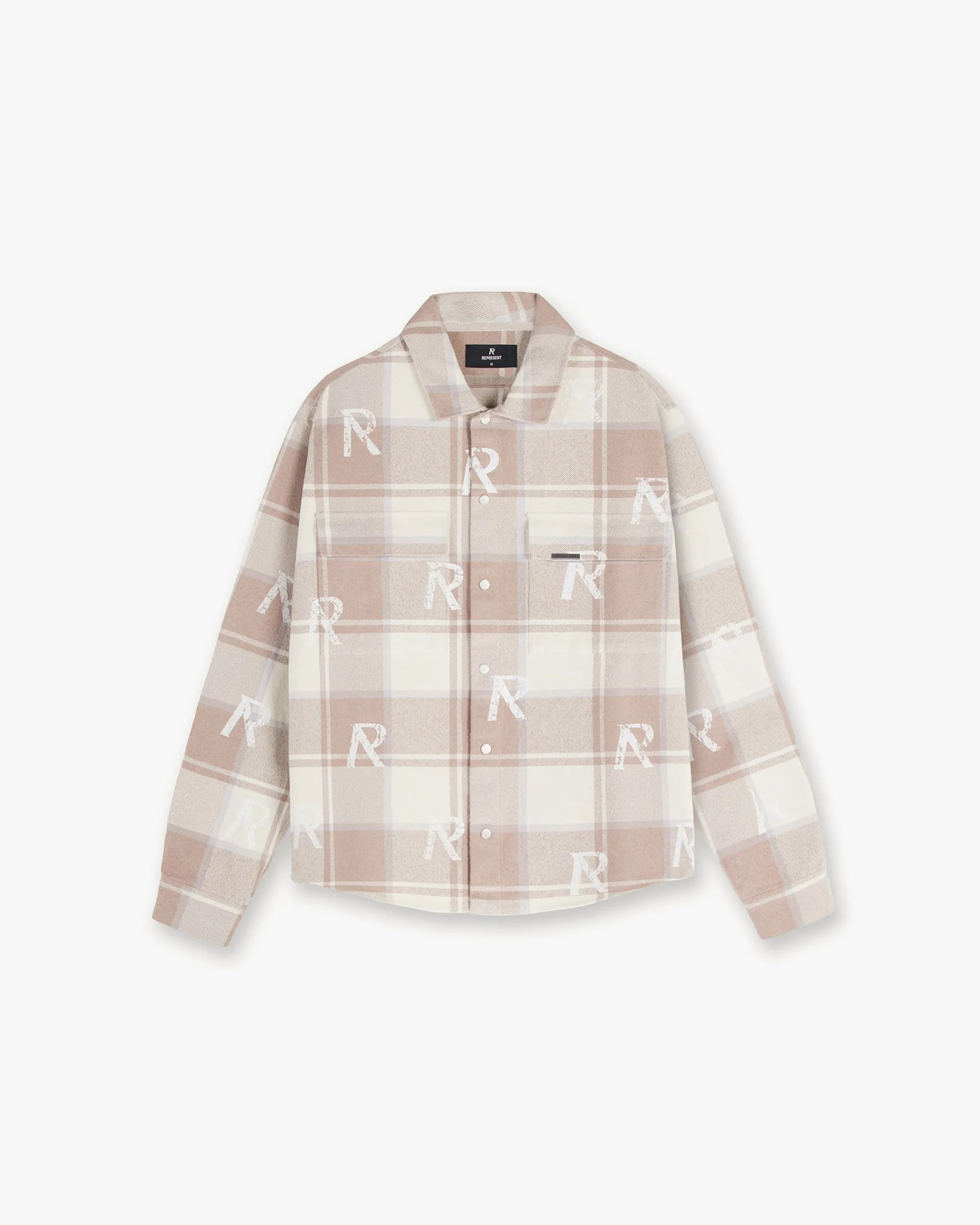 Represent All Over Initial Flannel Shirt -> Shirts