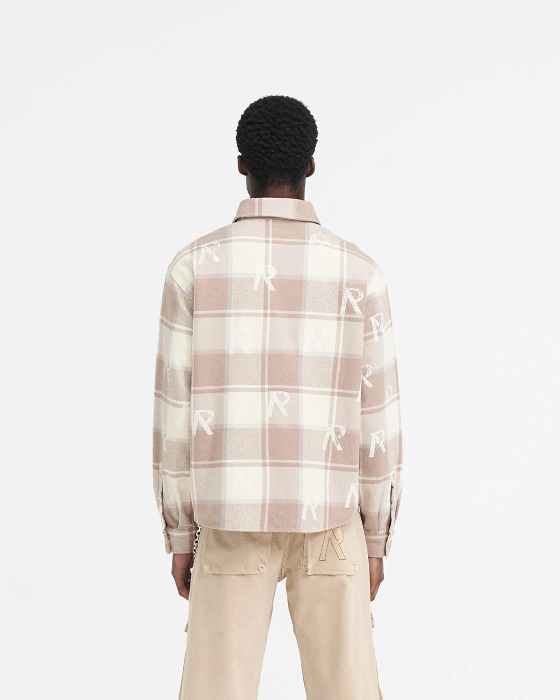 Represent All Over Initial Flannel Shirt -> Shirts