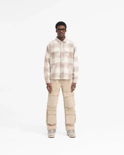 Represent All Over Initial Flannel Shirt -><noscript><img width=