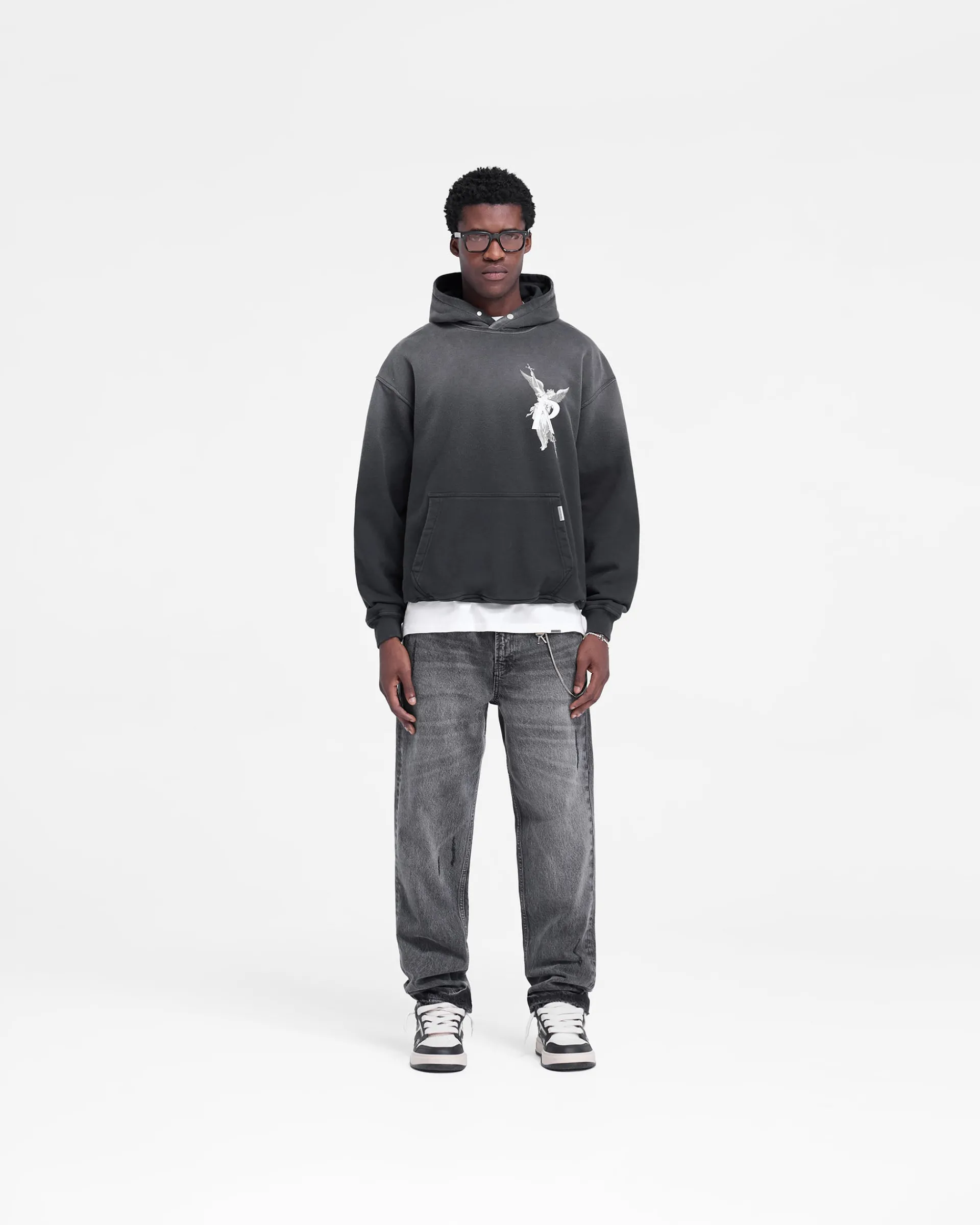 Represent Archangel Hoodie - Stained Black> Hoodies