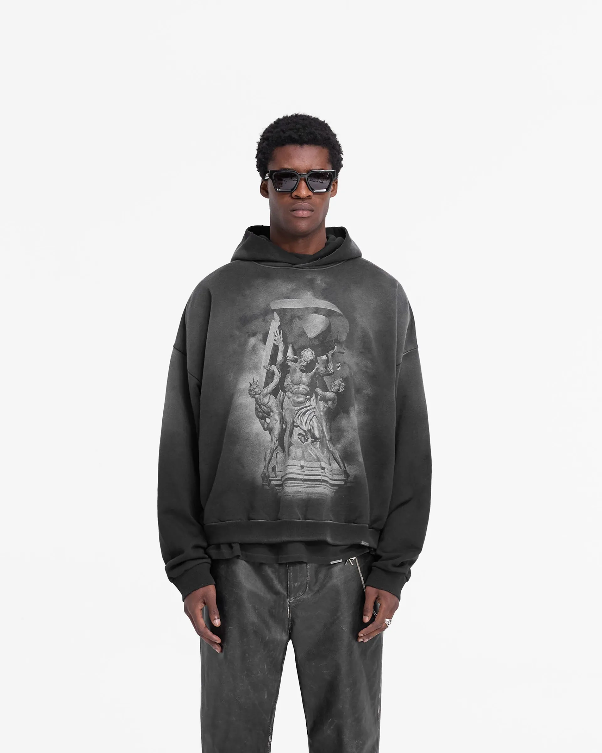 Represent Atlas Hoodie - Stained Black> Hoodies