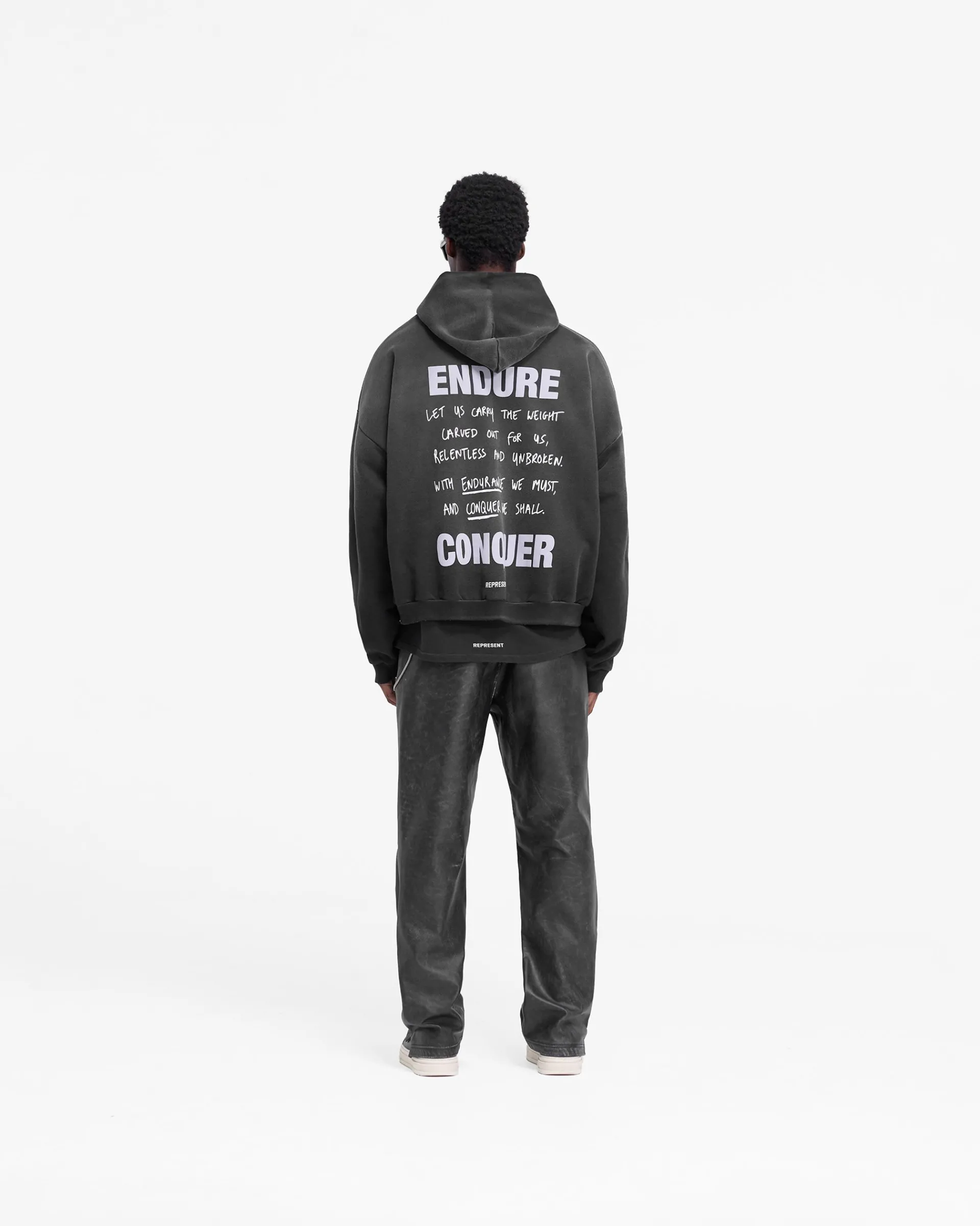 Represent Atlas Hoodie - Stained Black> Hoodies