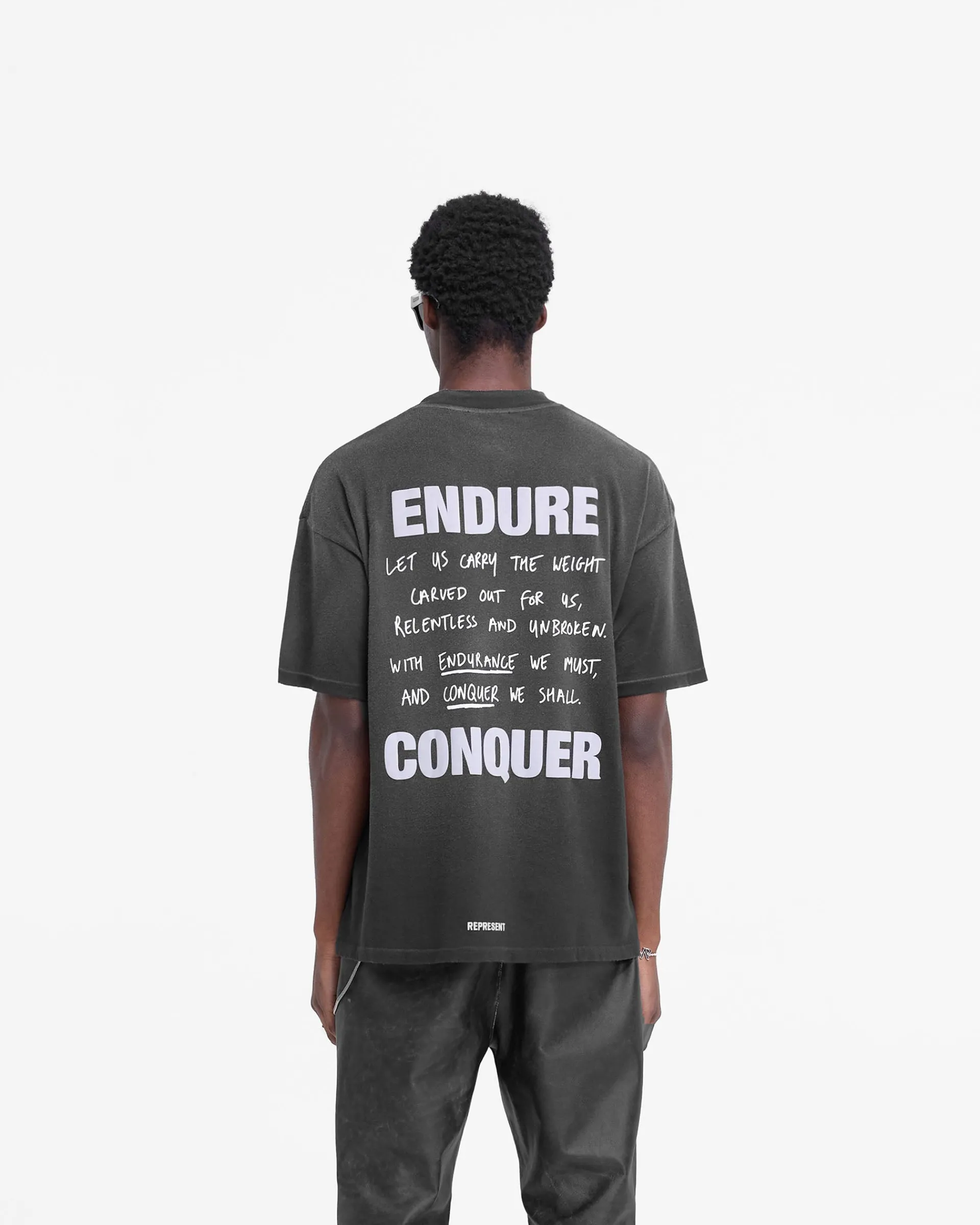 Represent Atlas T-Shirt - Stained Black> T-Shirts
