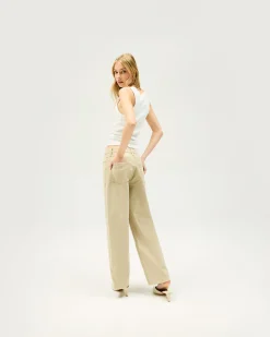 Represent Balloon Leg Jean - Iced Latte><noscript><img width=