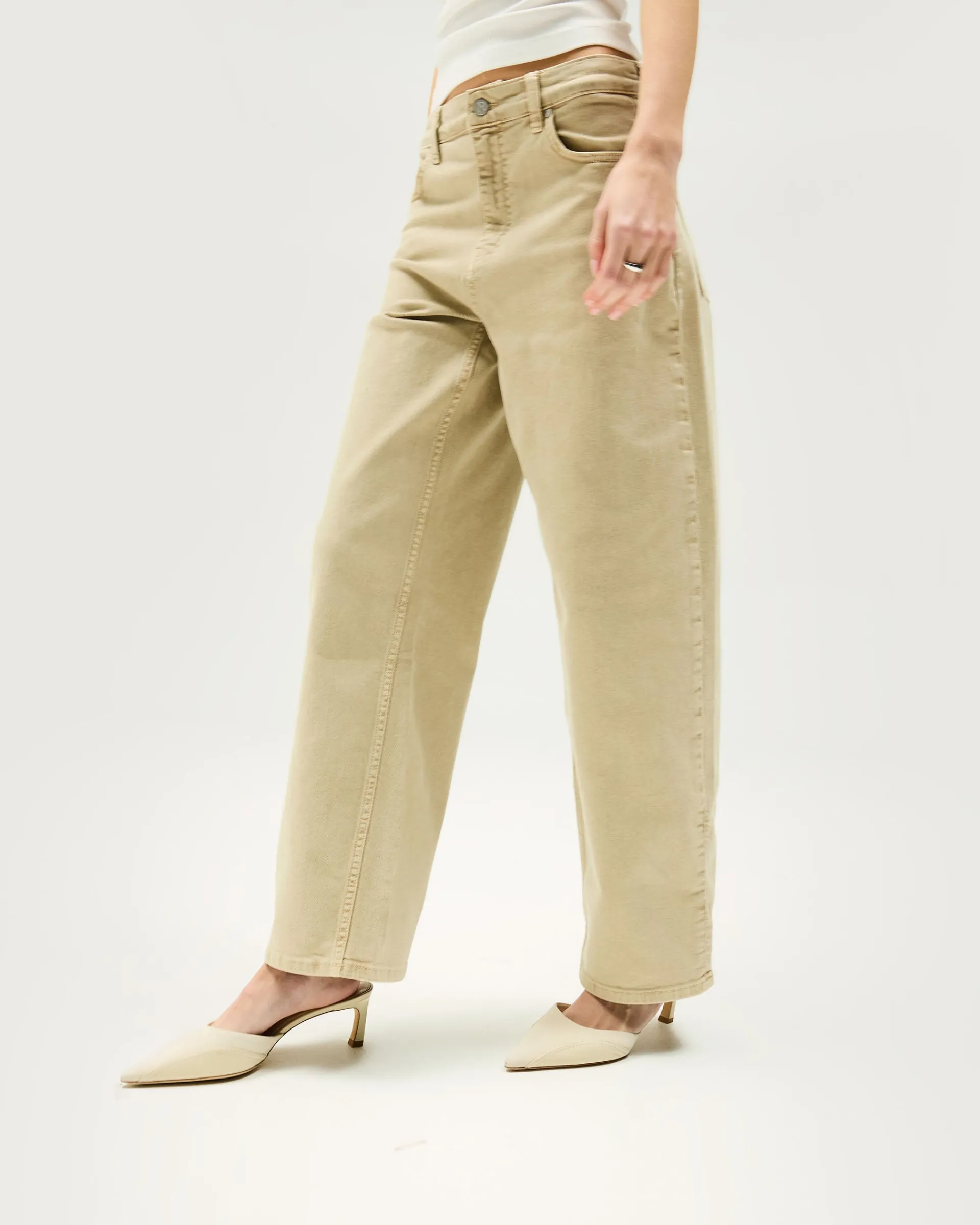 Represent Balloon Leg Jean - Iced Latte> Bottoms/Jeans