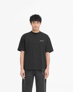 Represent Block Logo T-Shirt - Jet Black><noscript><img width=