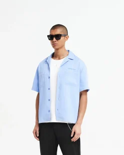 Represent Bowling Shirt - Vista Blue> Shirts