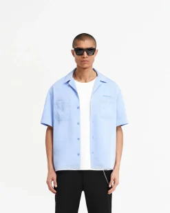 Represent Bowling Shirt - Vista Blue><noscript><img width=