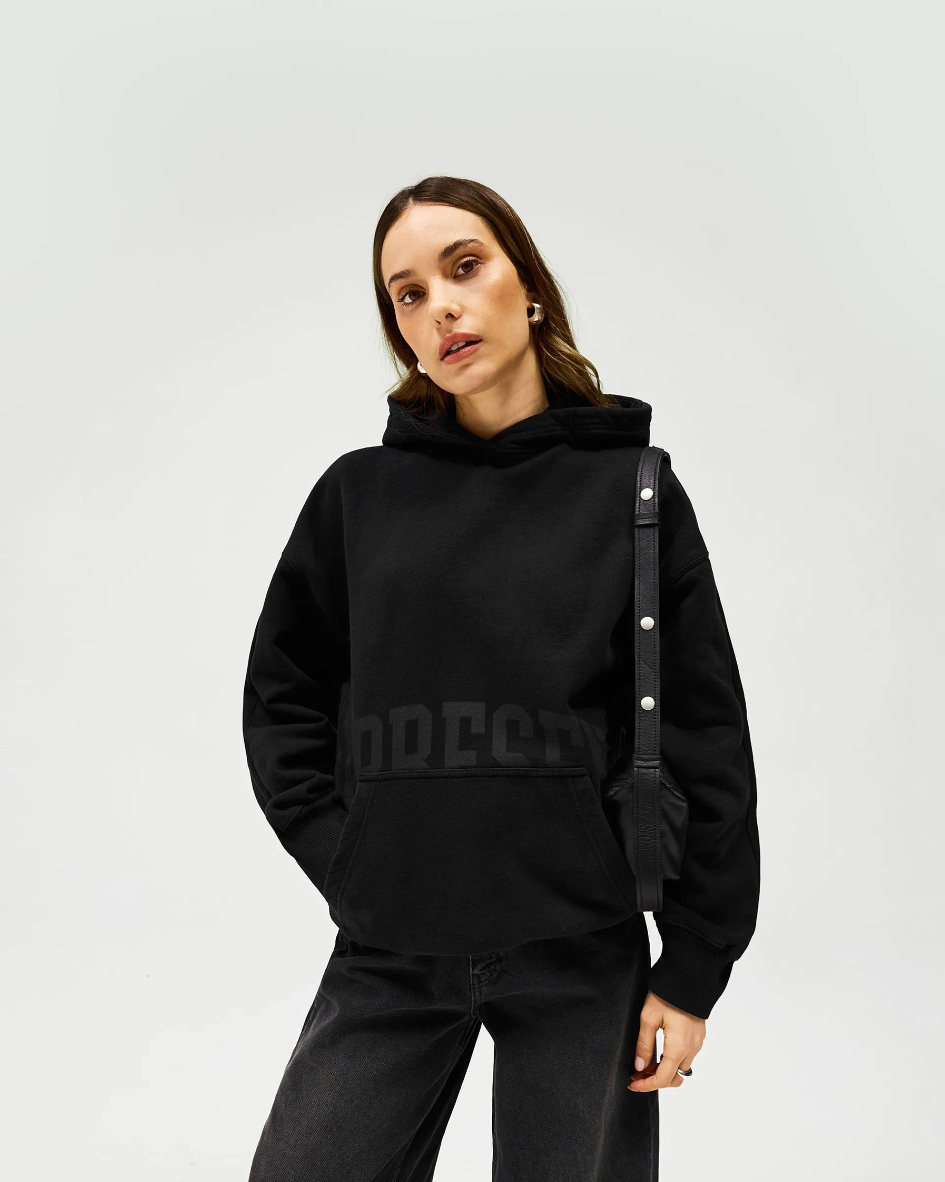 Represent Boyfriend Graphic Hoodie - Black Coffee> Tops/Hoodies
