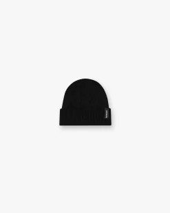 Represent Cable Knit Beanie - Jet Black> Beanies