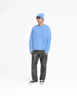 Represent Cable Knit Sweater - Electric Blue><noscript><img width=