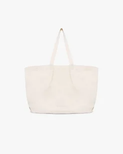 Represent Canvas Pleat Large Tote - Pistachio Shell> Bags