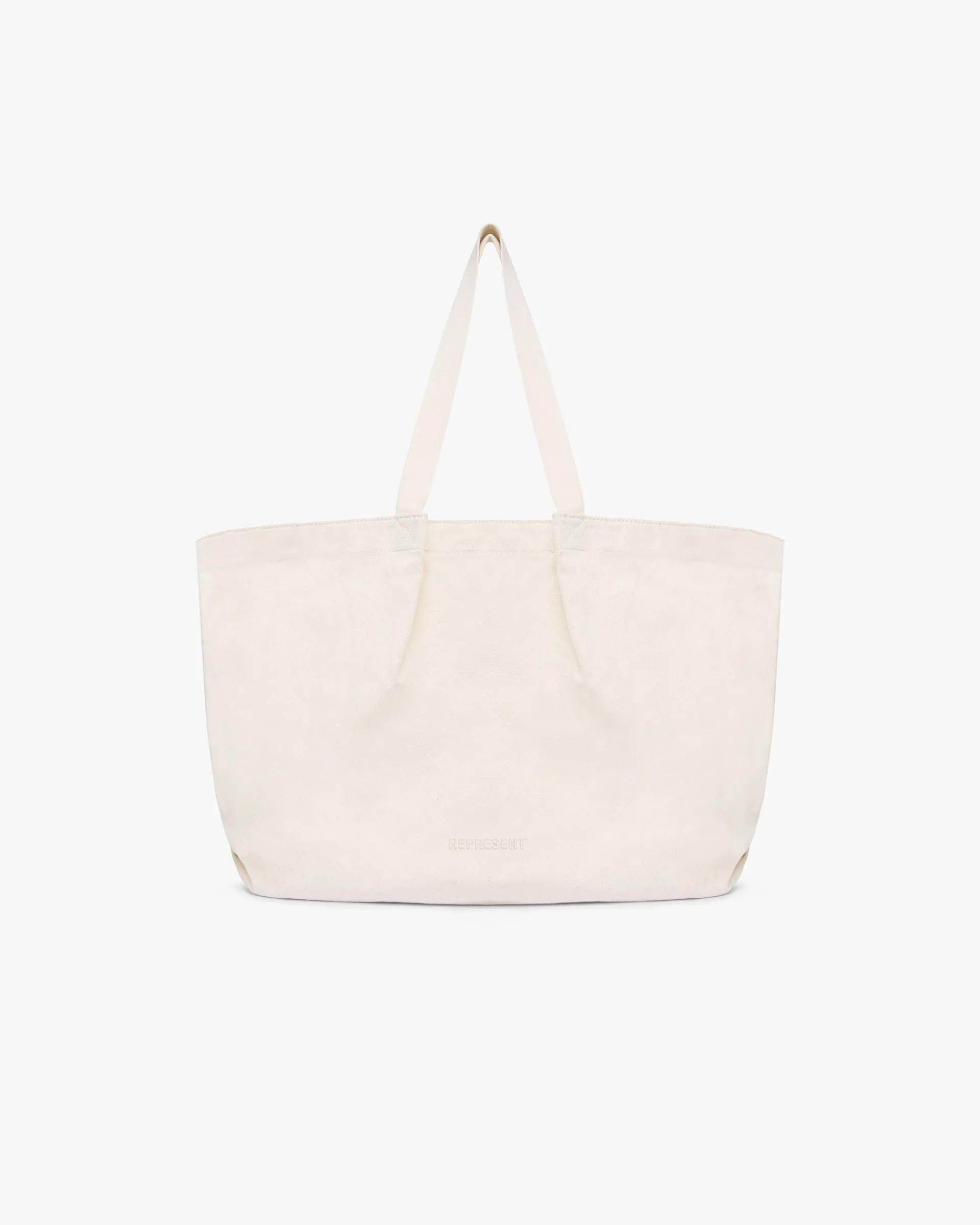 Represent Canvas Pleat Large Tote - Pistachio Shell> Bags
