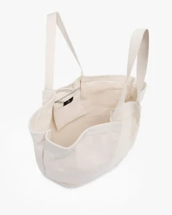 Represent Canvas Pleat Large Tote - Pistachio Shell> Bags