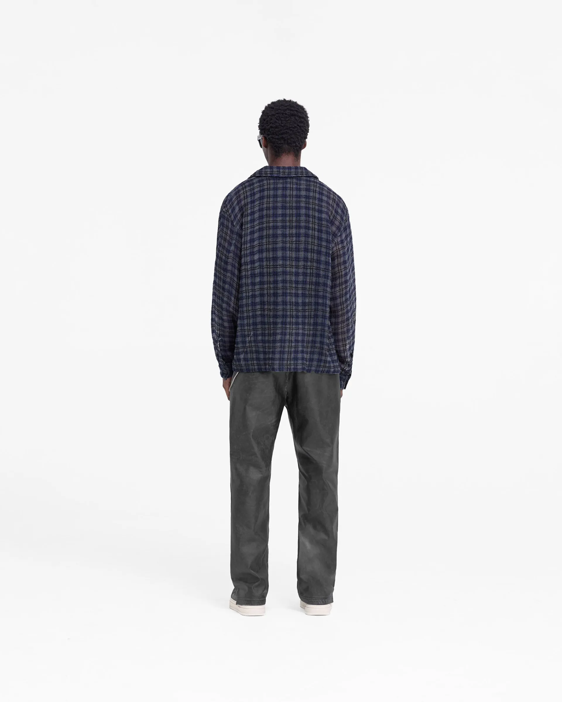 Represent Check Flannel Shirt - Blue Check> Shirts