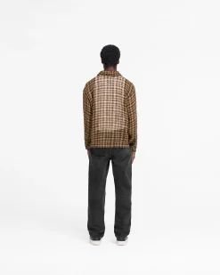 Represent Check Flannel Shirt - Yellow Check><noscript><img width=