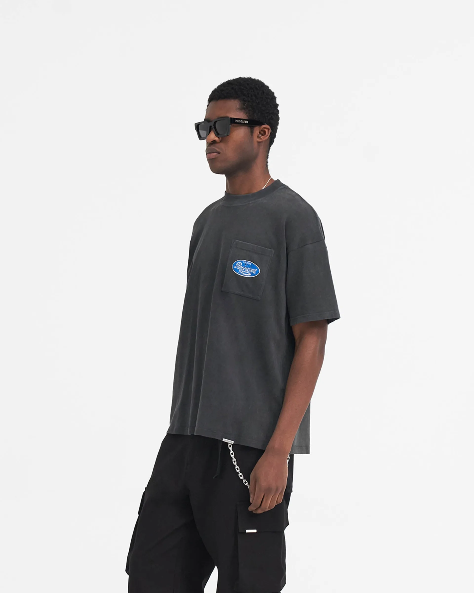 Represent Classic Parts T-Shirt - Aged Black> T-Shirts