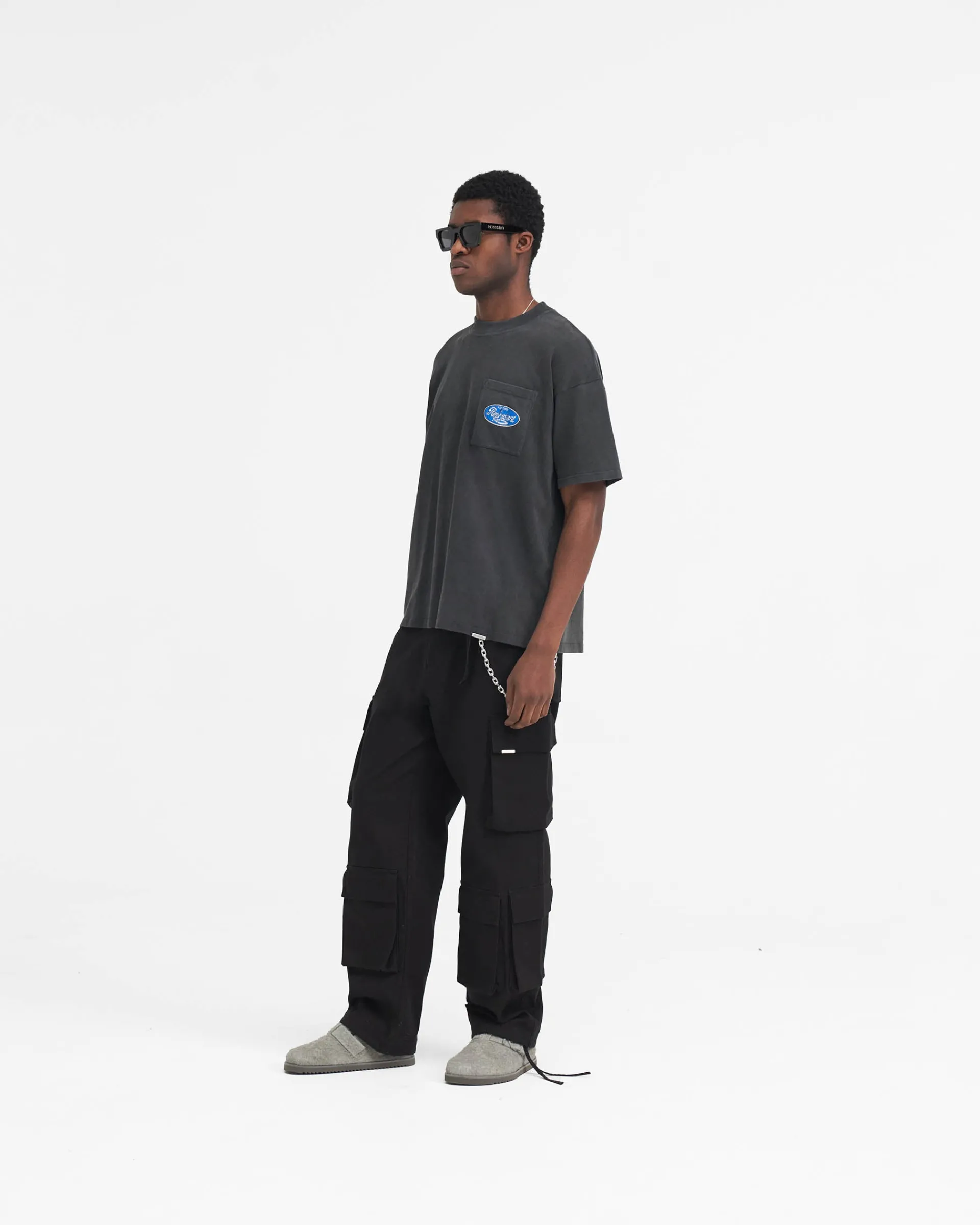 Represent Classic Parts T-Shirt - Aged Black> T-Shirts