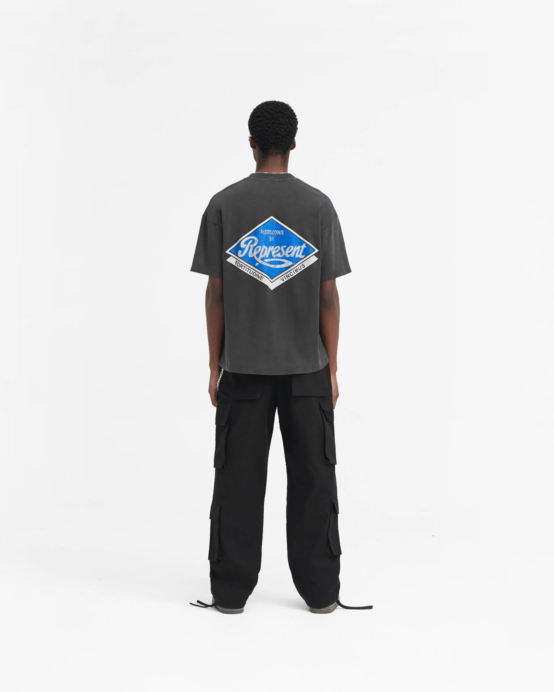 Represent Classic Parts T-Shirt - Aged Black> T-Shirts