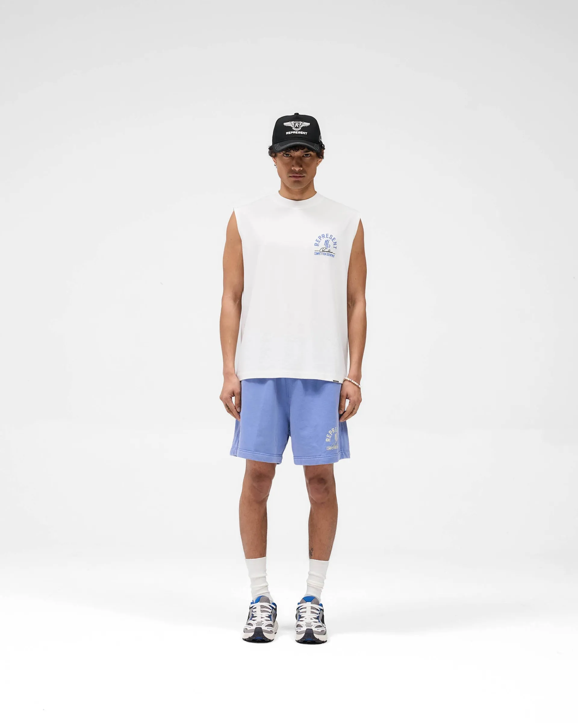 Represent Competition Department Shorts - Bright Blue> Shorts