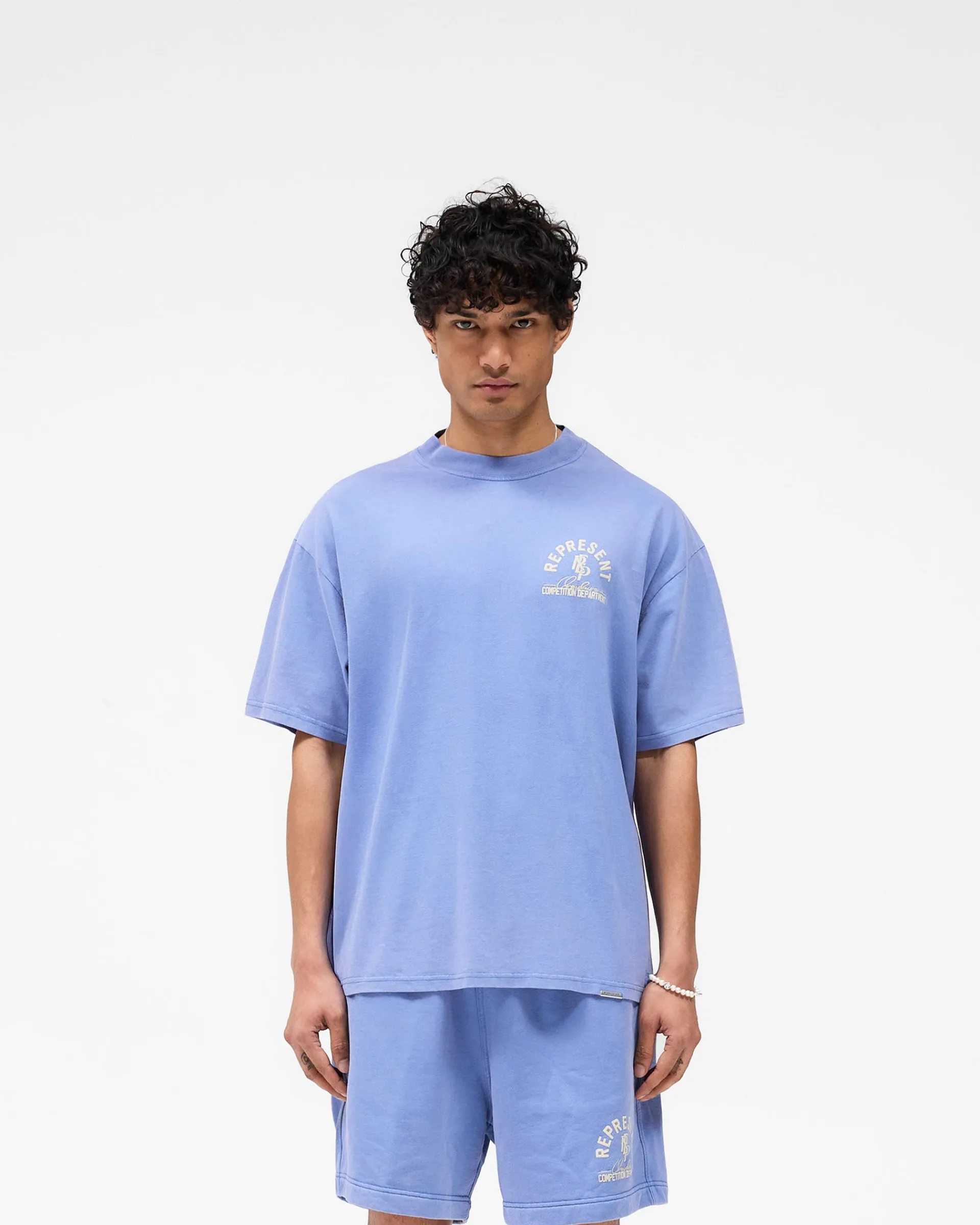 Represent Competition Department T-Shirt - Bright Blue> T-Shirts