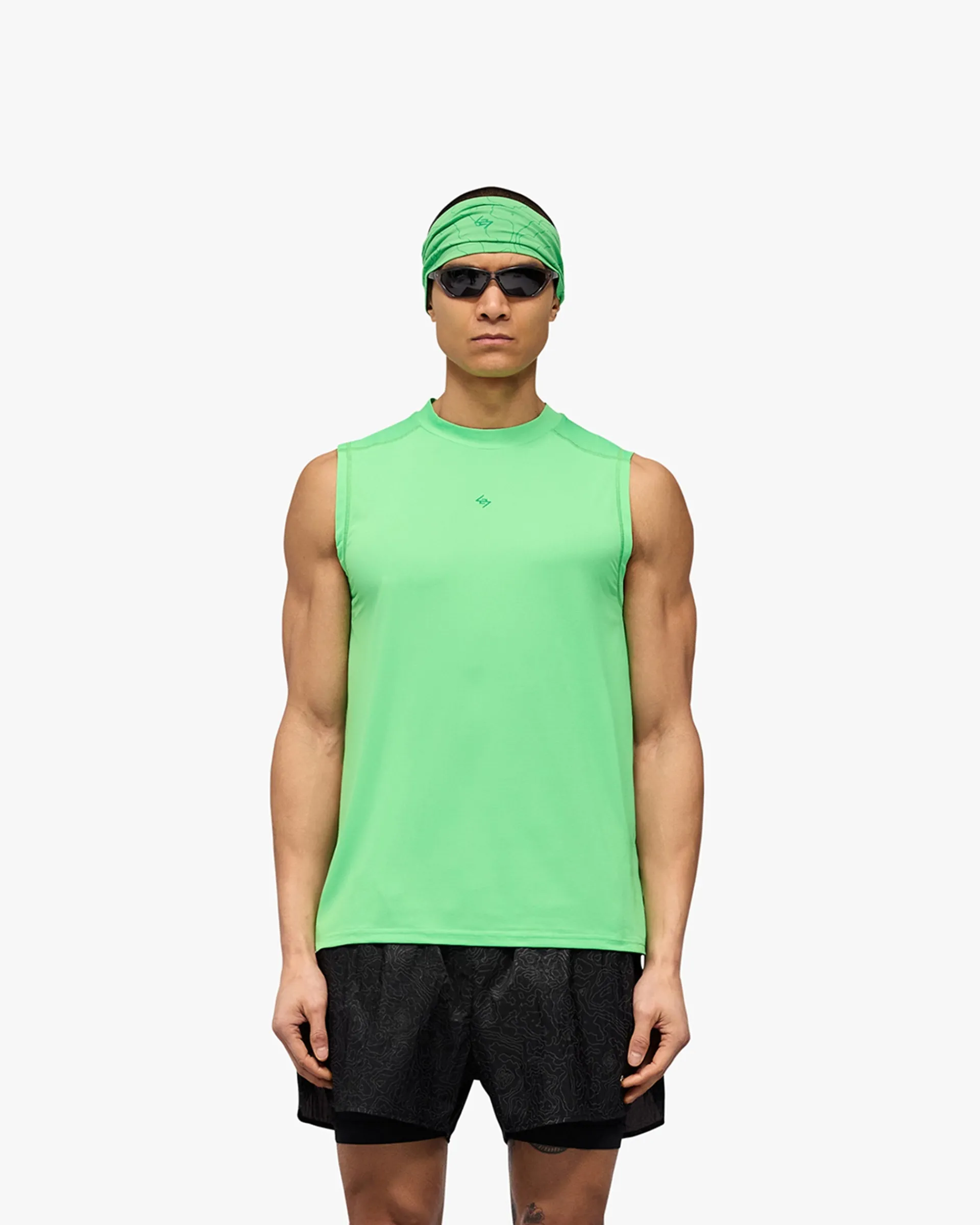 Represent 247 Contour Run Tank - Speed Green> T-Shirts