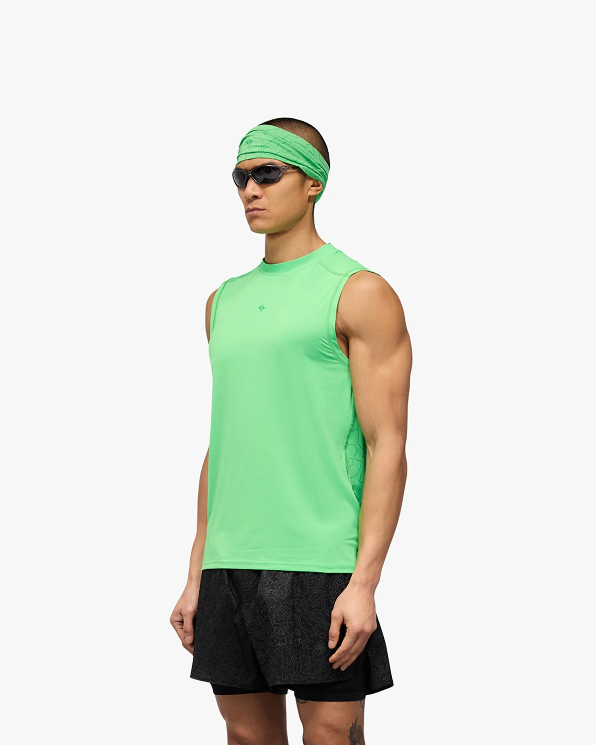 Represent 247 Contour Run Tank - Speed Green> T-Shirts