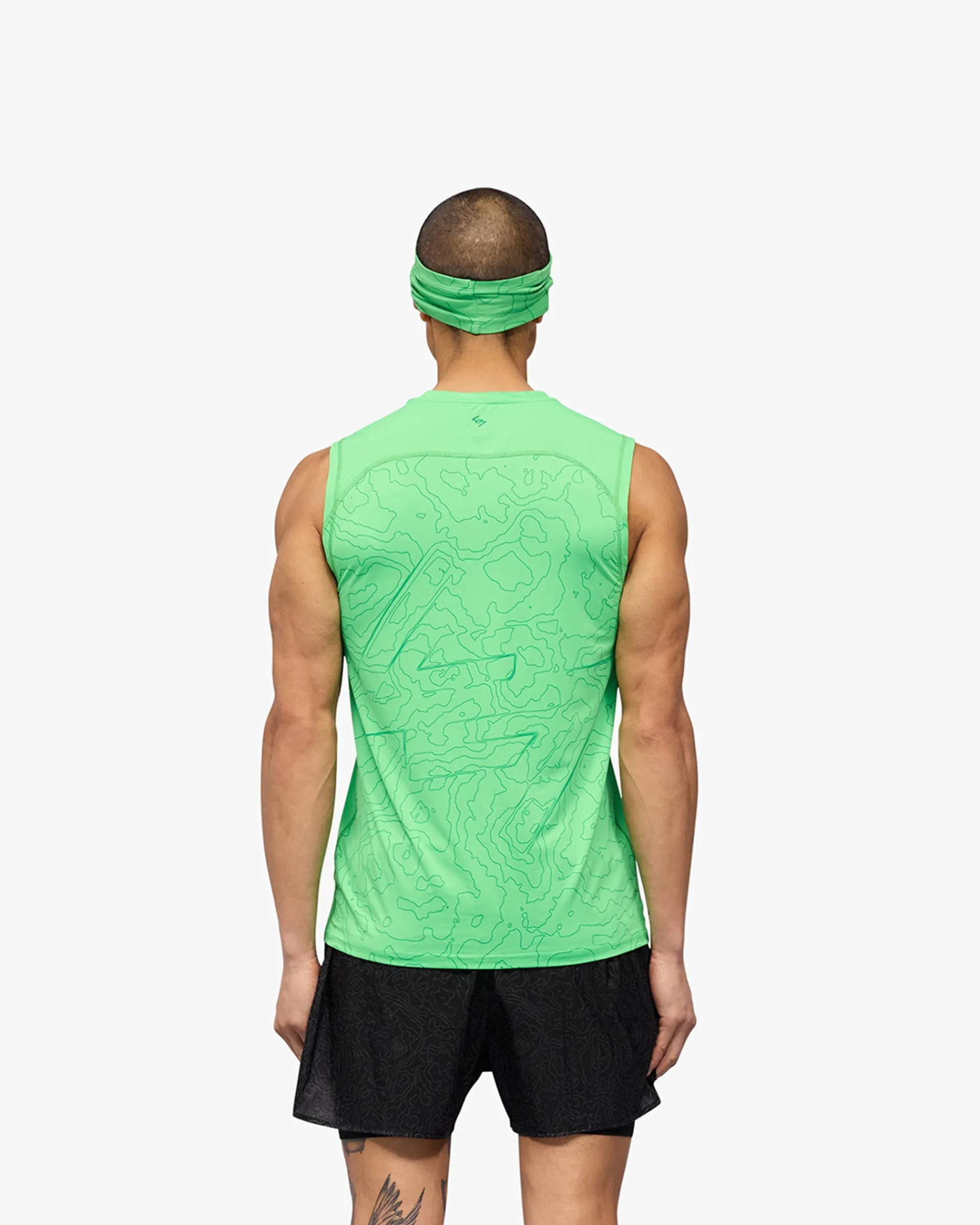 Represent 247 Contour Run Tank - Speed Green> T-Shirts
