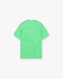 Represent 247 Contour Run T-Shirt - Speed Green> T-Shirts