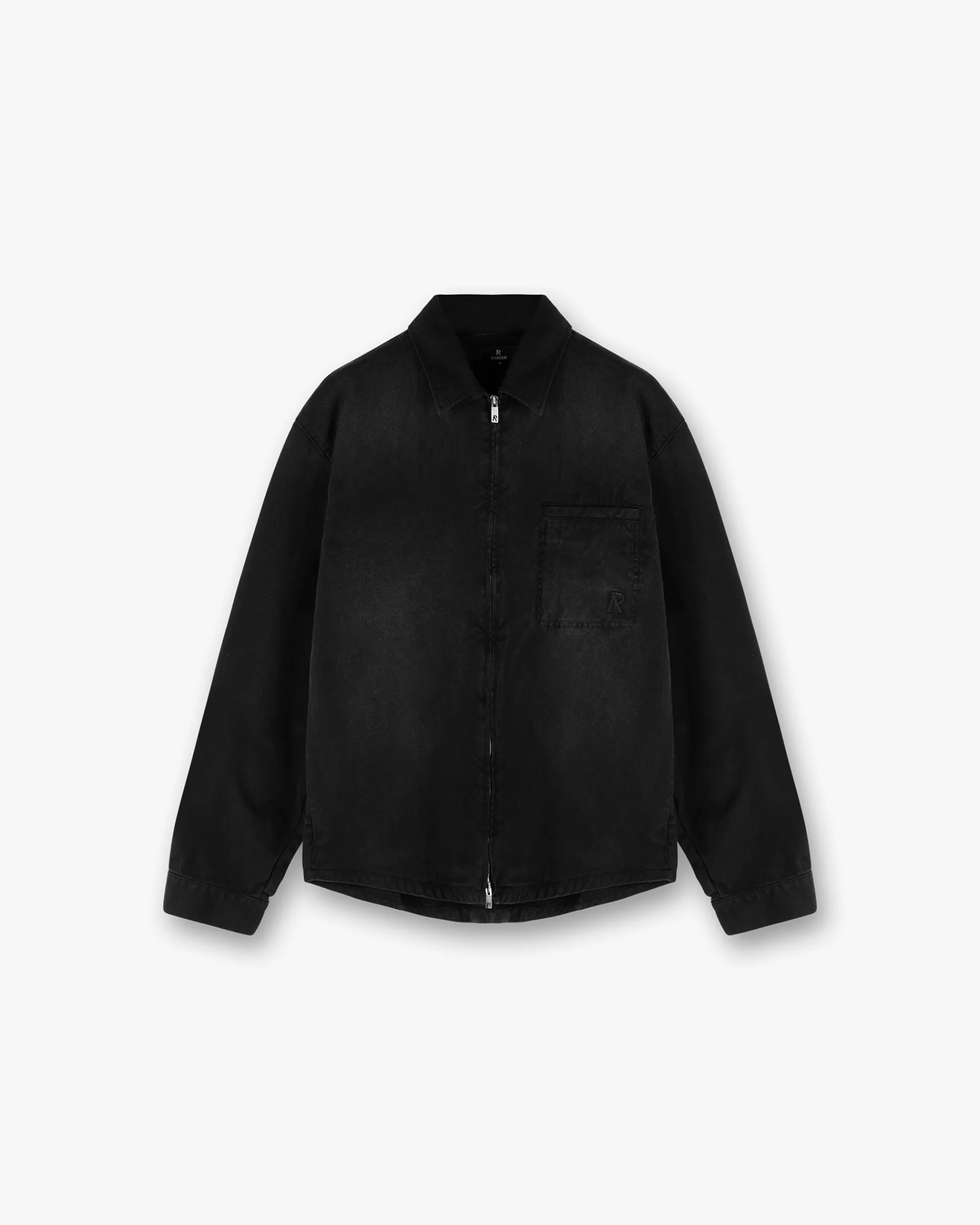 Represent Cotton Zip Through Shirt -> Shirts