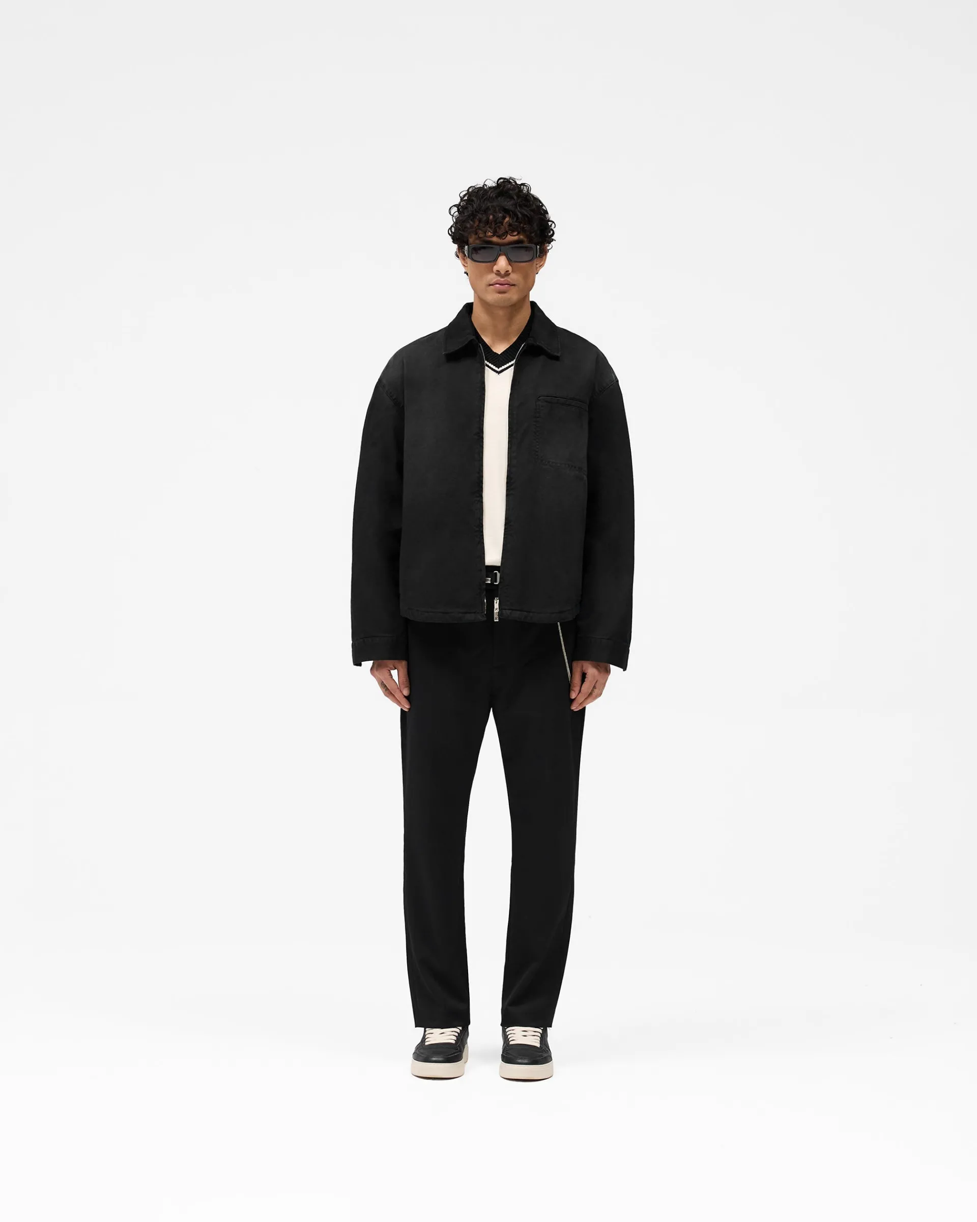 Represent Cotton Zip Through Shirt -> Shirts