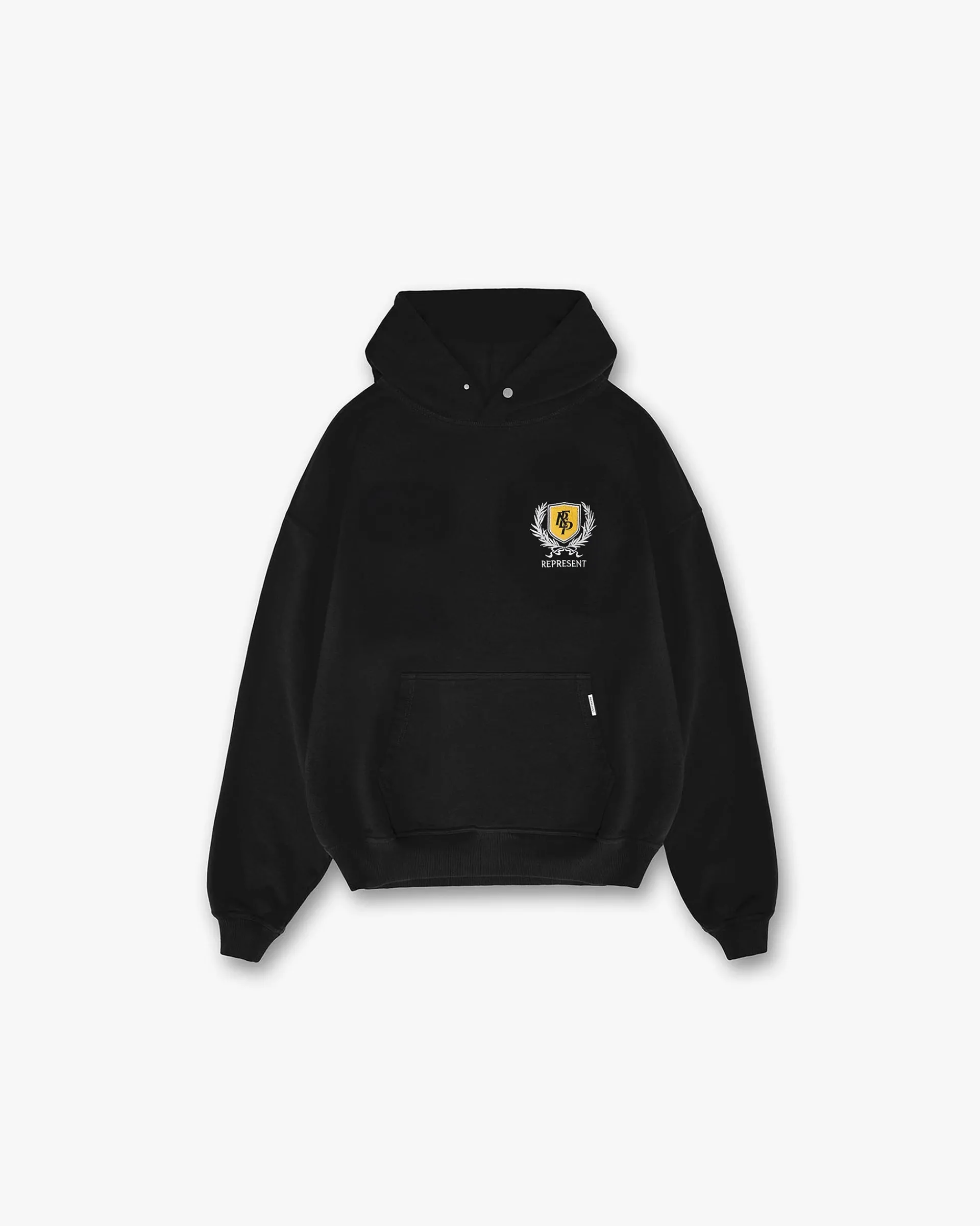 Represent Crest Hoodie - Vintage Black> Hoodies