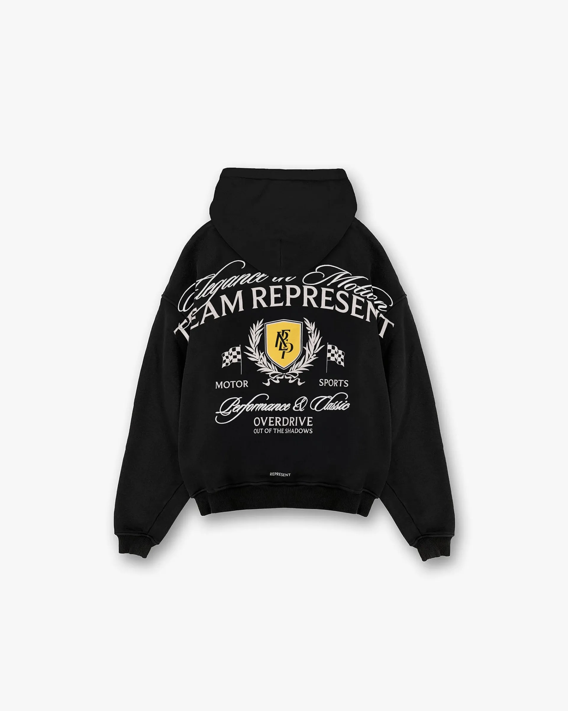 Represent Crest Hoodie - Vintage Black> Hoodies