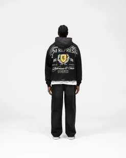Represent Crest Hoodie - Vintage Black><noscript><img width=