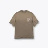 Represent Crest T-Shirt - Dark Taupe> T-Shirts