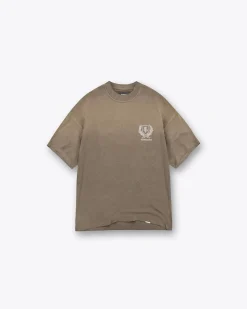 Represent Crest T-Shirt - Dark Taupe> T-Shirts