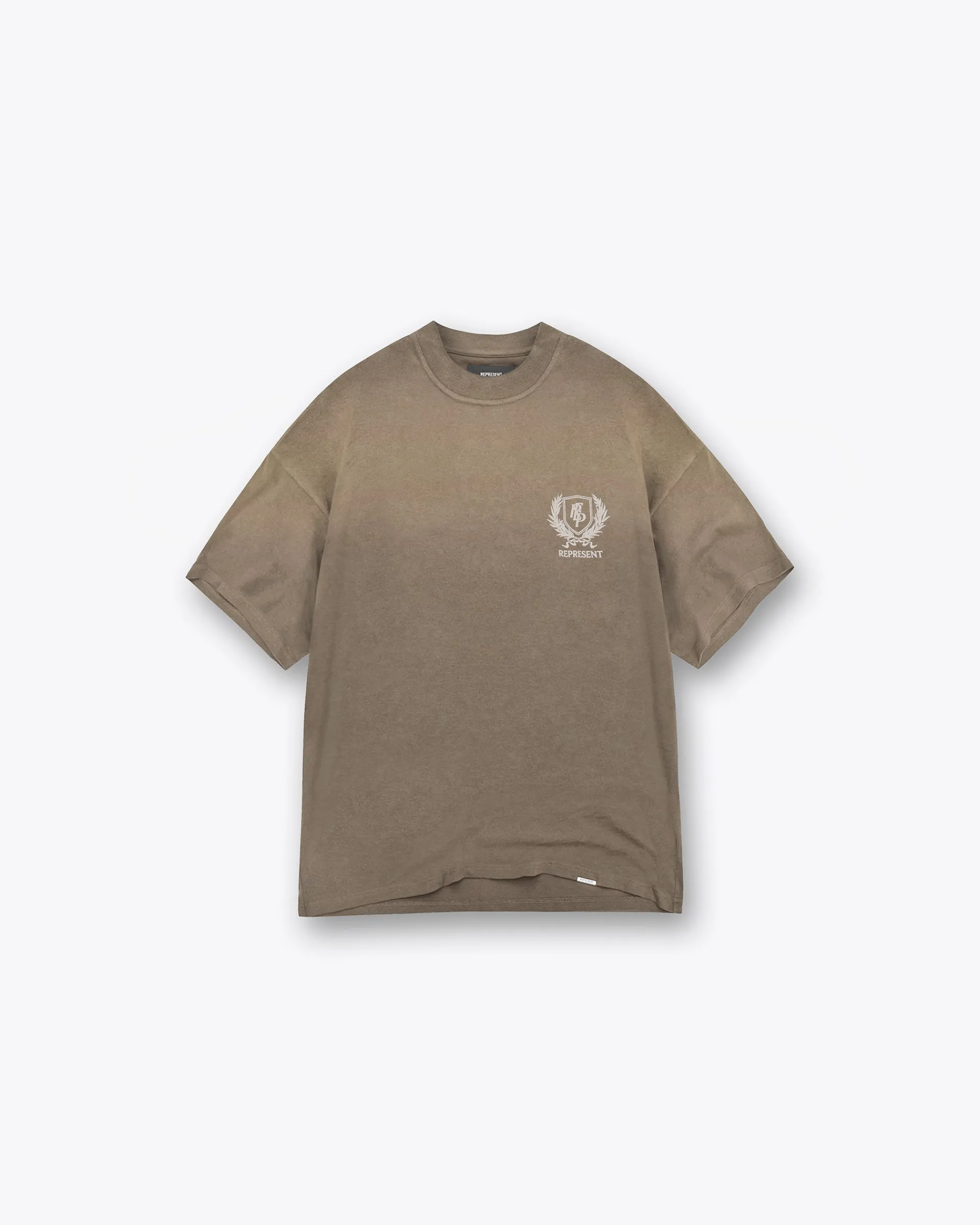 Represent Crest T-Shirt - Dark Taupe> T-Shirts