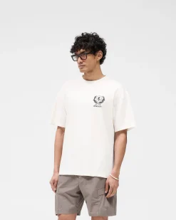 Represent Crest T-Shirt - Flat White><noscript><img width=