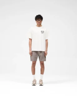 Represent Crest T-Shirt - Flat White><noscript><img width=