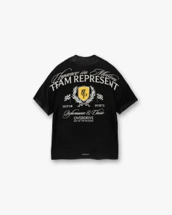 Represent Crest T-Shirt - Vintage Black> T-Shirts
