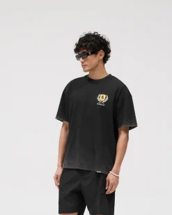 Represent Crest T-Shirt - Vintage Black><noscript><img width=