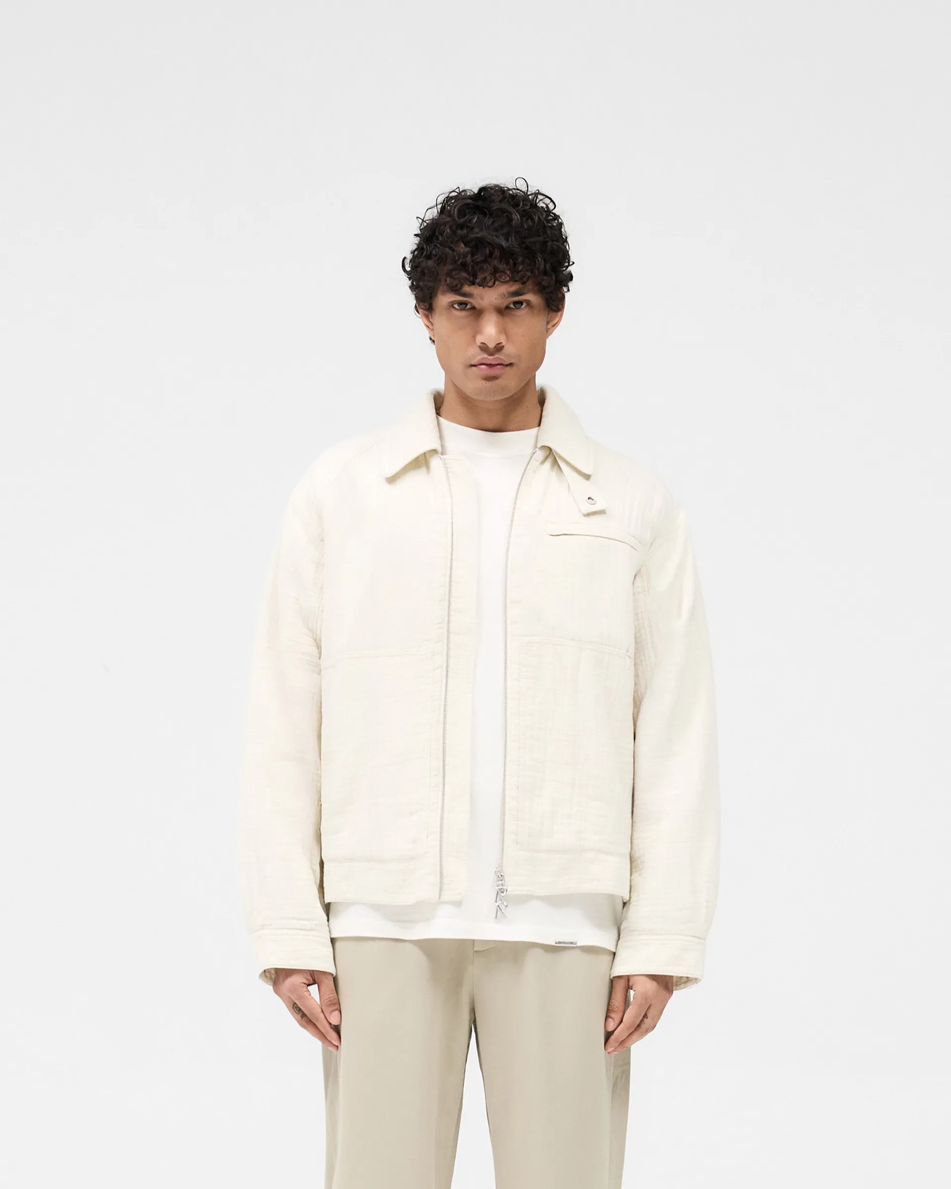 Represent Crinkle Trucker Jacket -> Outerwear