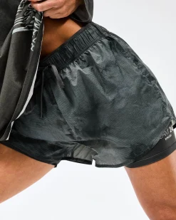 Represent 247 Distance 2-In-1 Short Printed - Dark Green><noscript><img width=