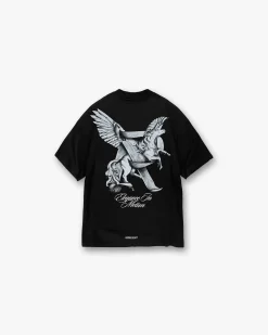 Represent Elegance In Motion T-Shirt - Jet Black> T-Shirts