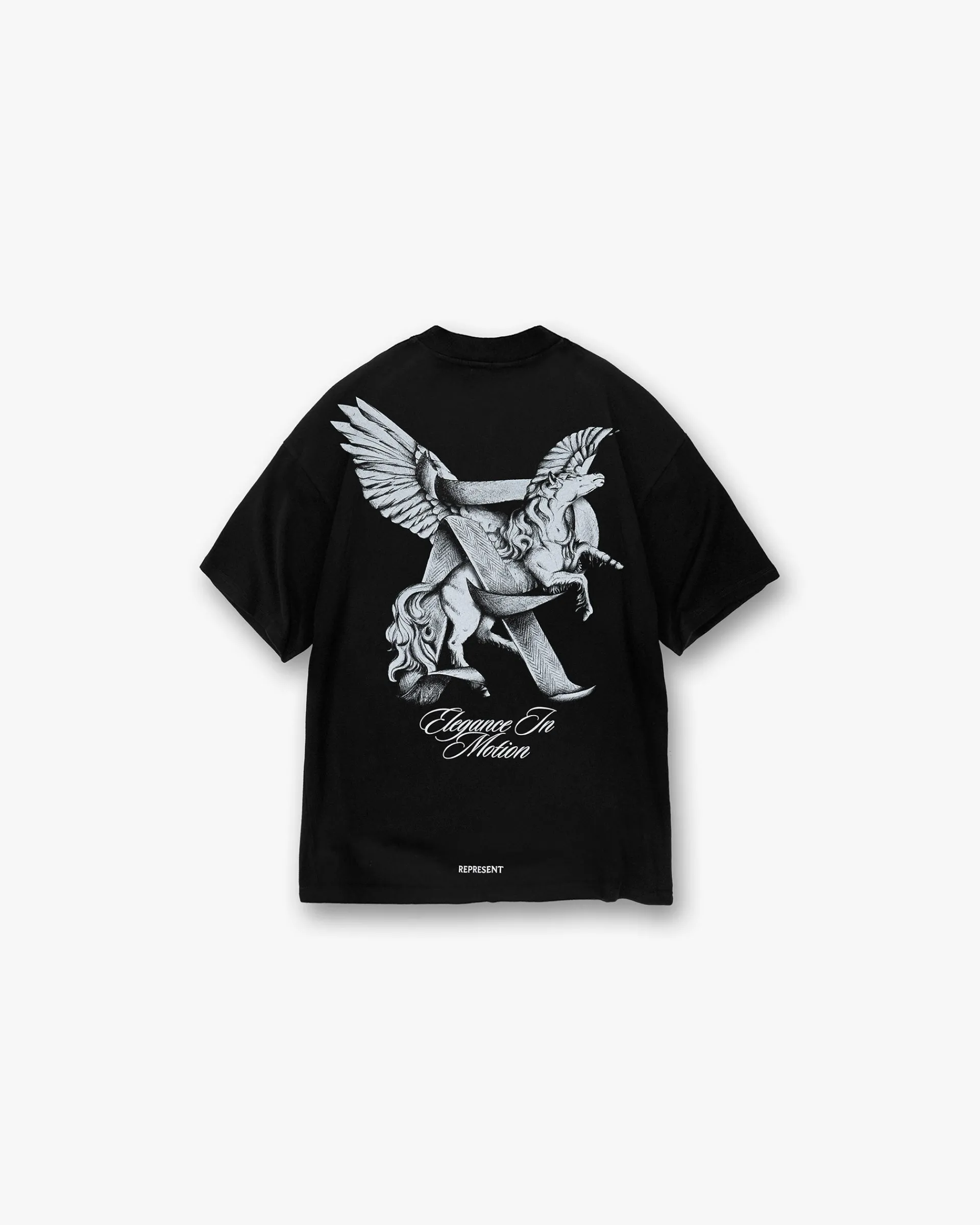 Represent Elegance In Motion T-Shirt - Jet Black> T-Shirts