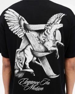 Represent Elegance In Motion T-Shirt - Jet Black><noscript><img width=