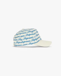 Represent Embroidered Cap - Antique White> Caps