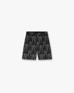 Represent Embroidered Initial Tailored Short -> Shorts