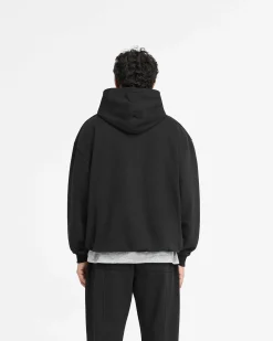 Represent England Applique Hoodie - Jet Black><noscript><img width=